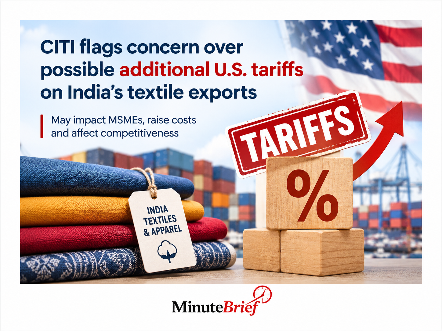 CITI expresses concern over potential additional tariffs by the US