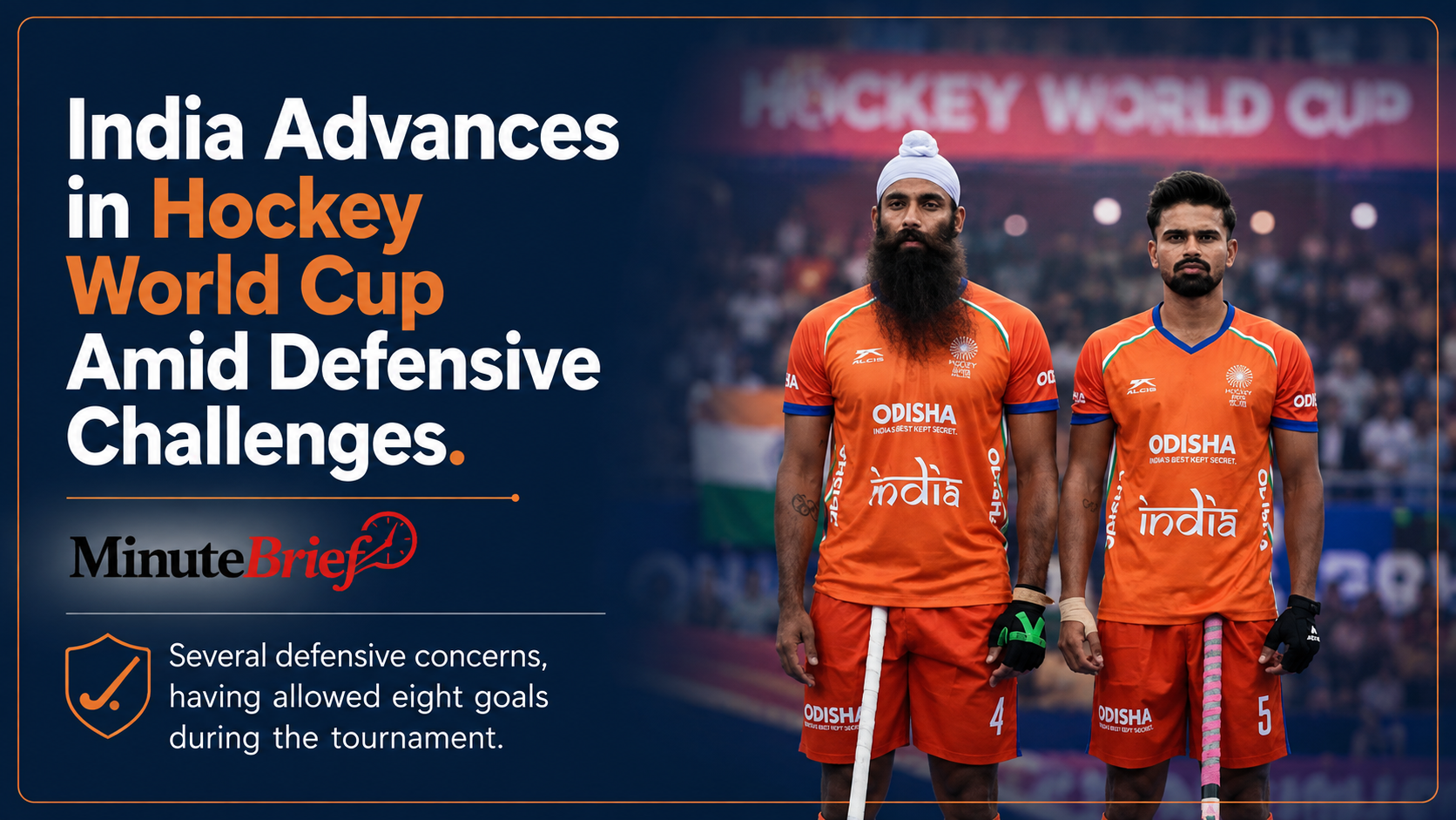 India Advances in Hockey World Cup Amid Defensive Challenges