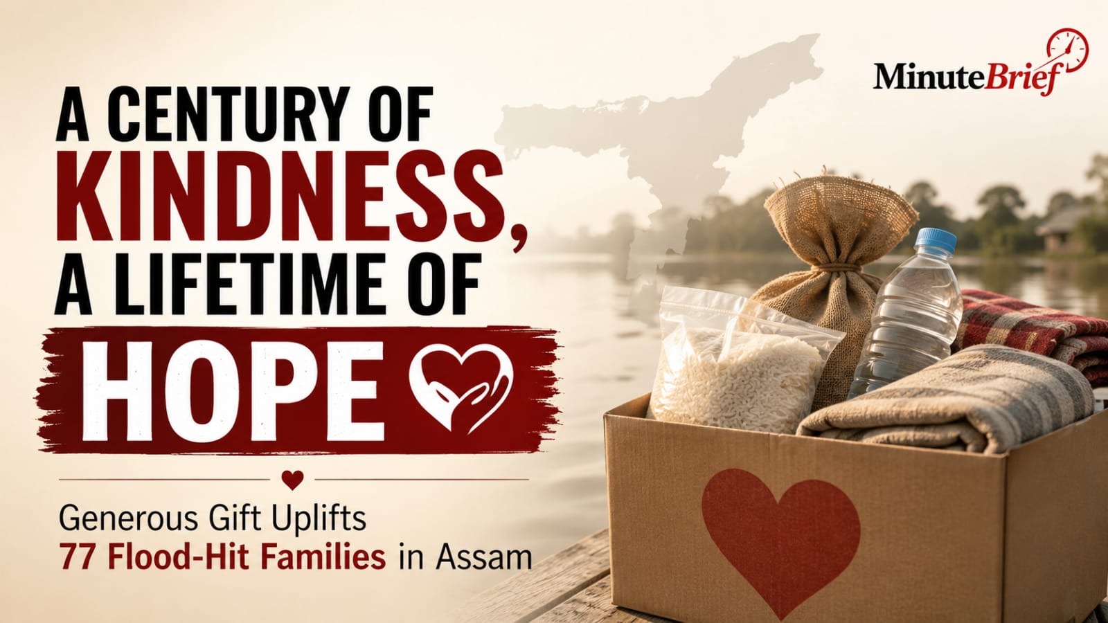 103-Year-Old Woman Donates Lifelong Savings to Support 77 Flood-Hit Families in Assam