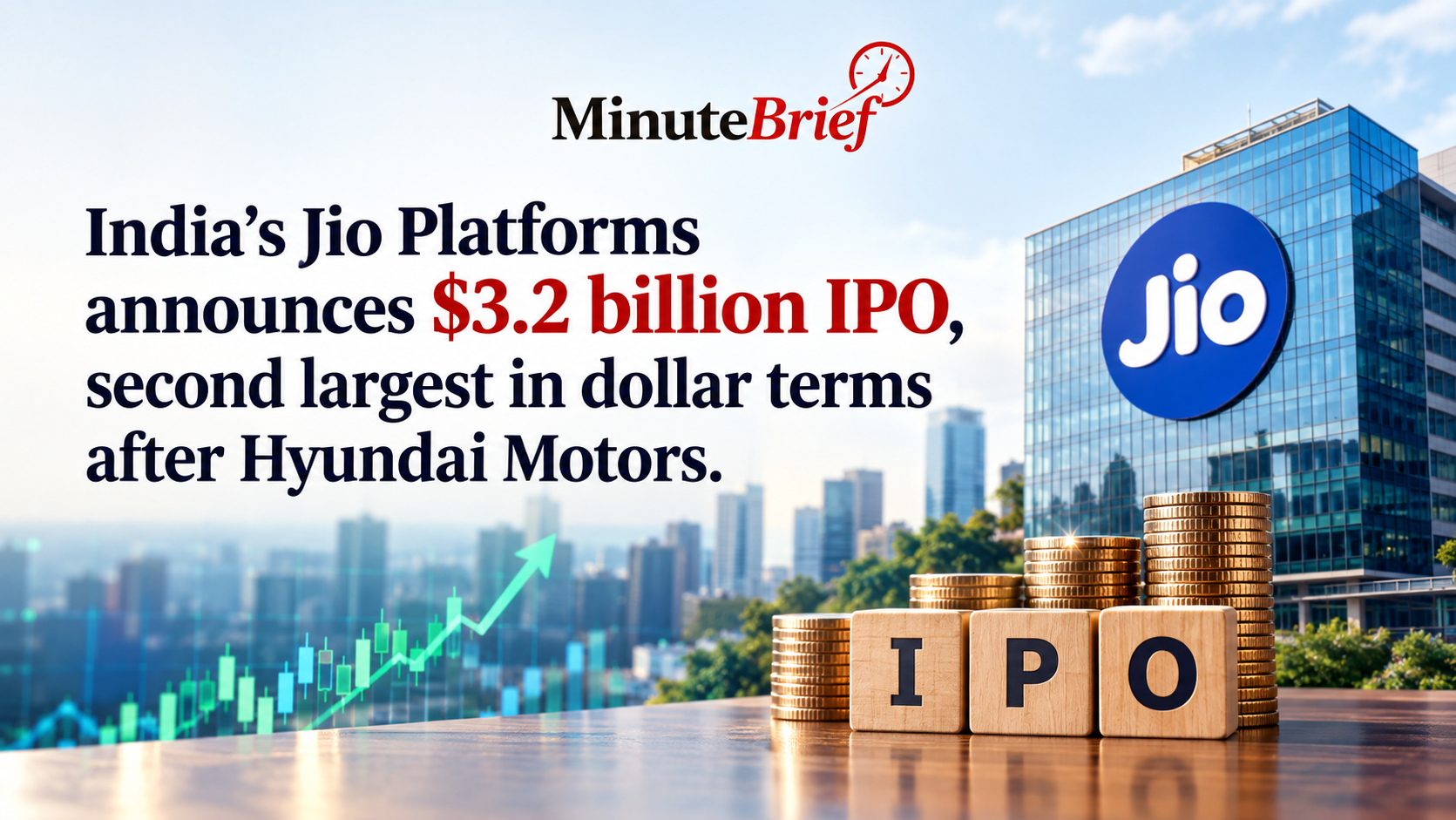 Jio Platforms Announces Historic IPO Expected to Raise $3.2 Billion, Marking Largest Rupee Share Sale in India