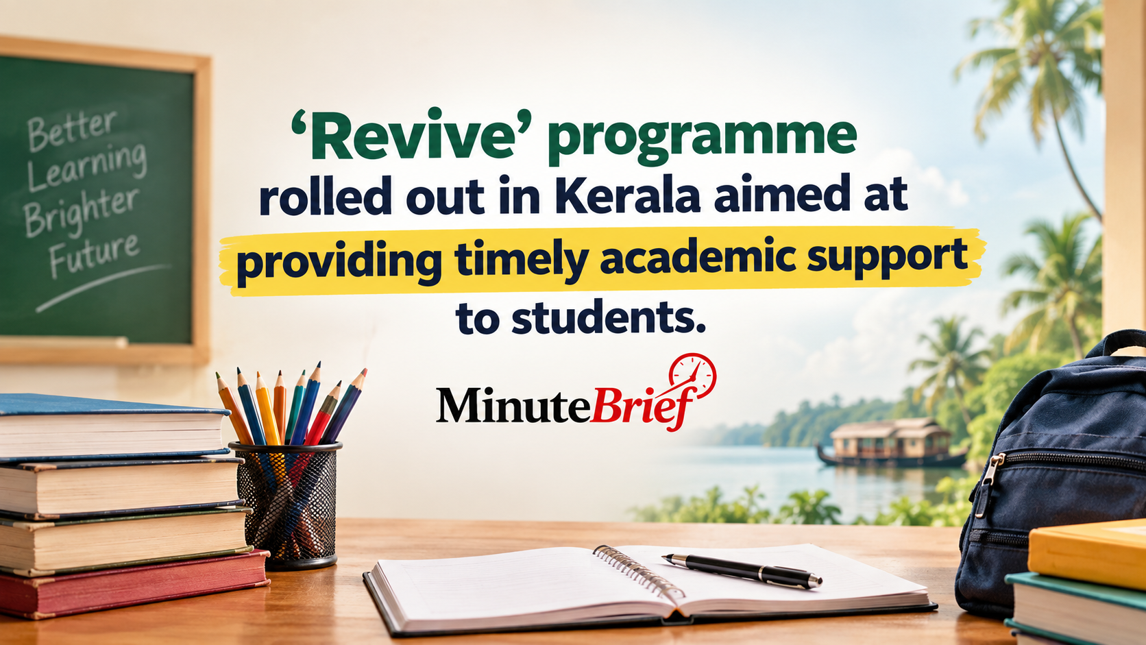 New 'Revive' Initiative Introduced by Kerala to Enhance Learning Outcomes Across Government Schools
