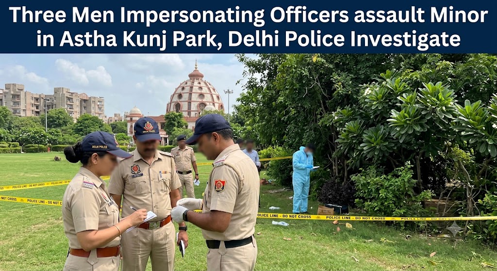Three Men Impersonating Officers Gang-Rape Minor in Astha Kunj Park, Delhi Police Investigate