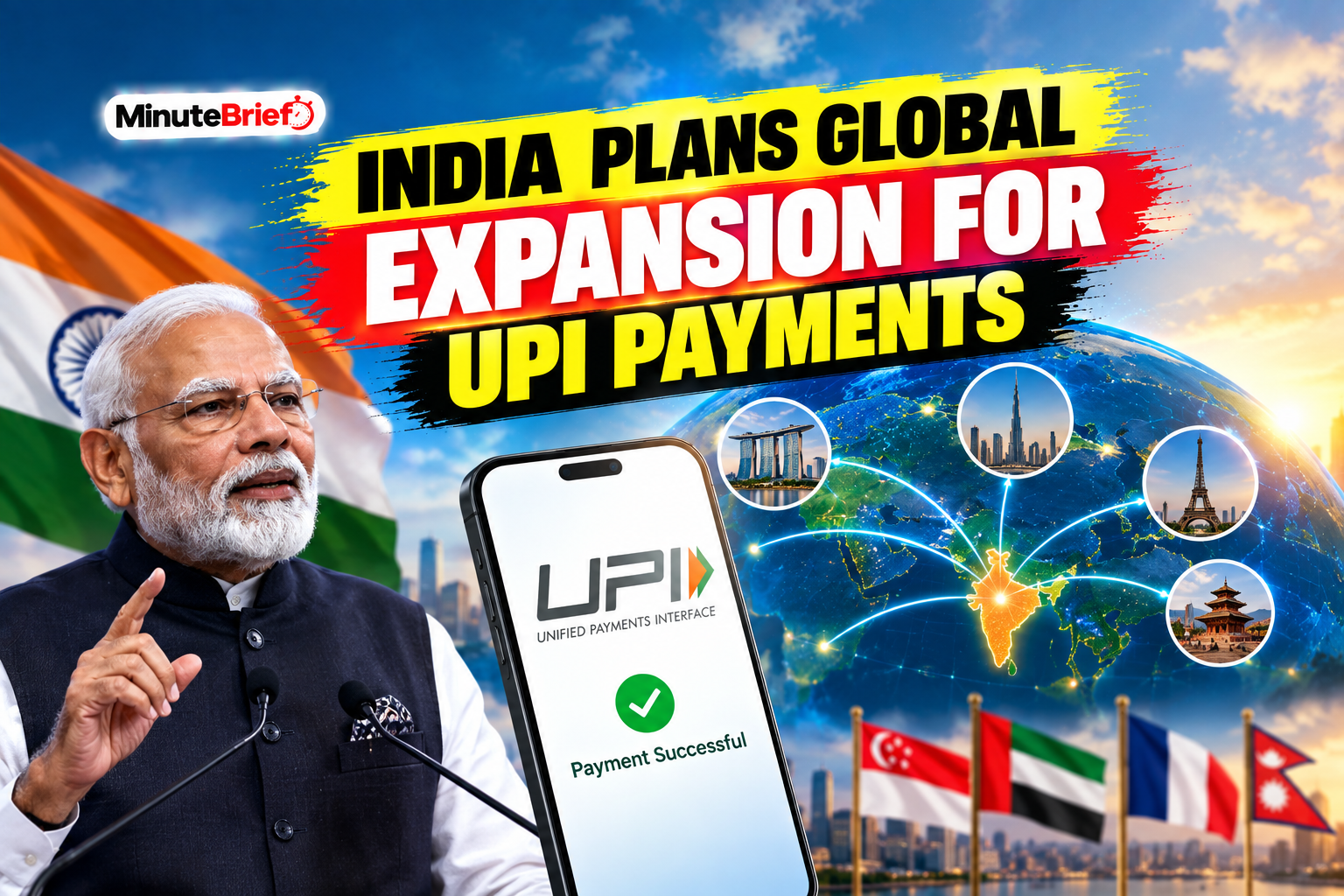 India Plans Global Expansion for UPI Payments