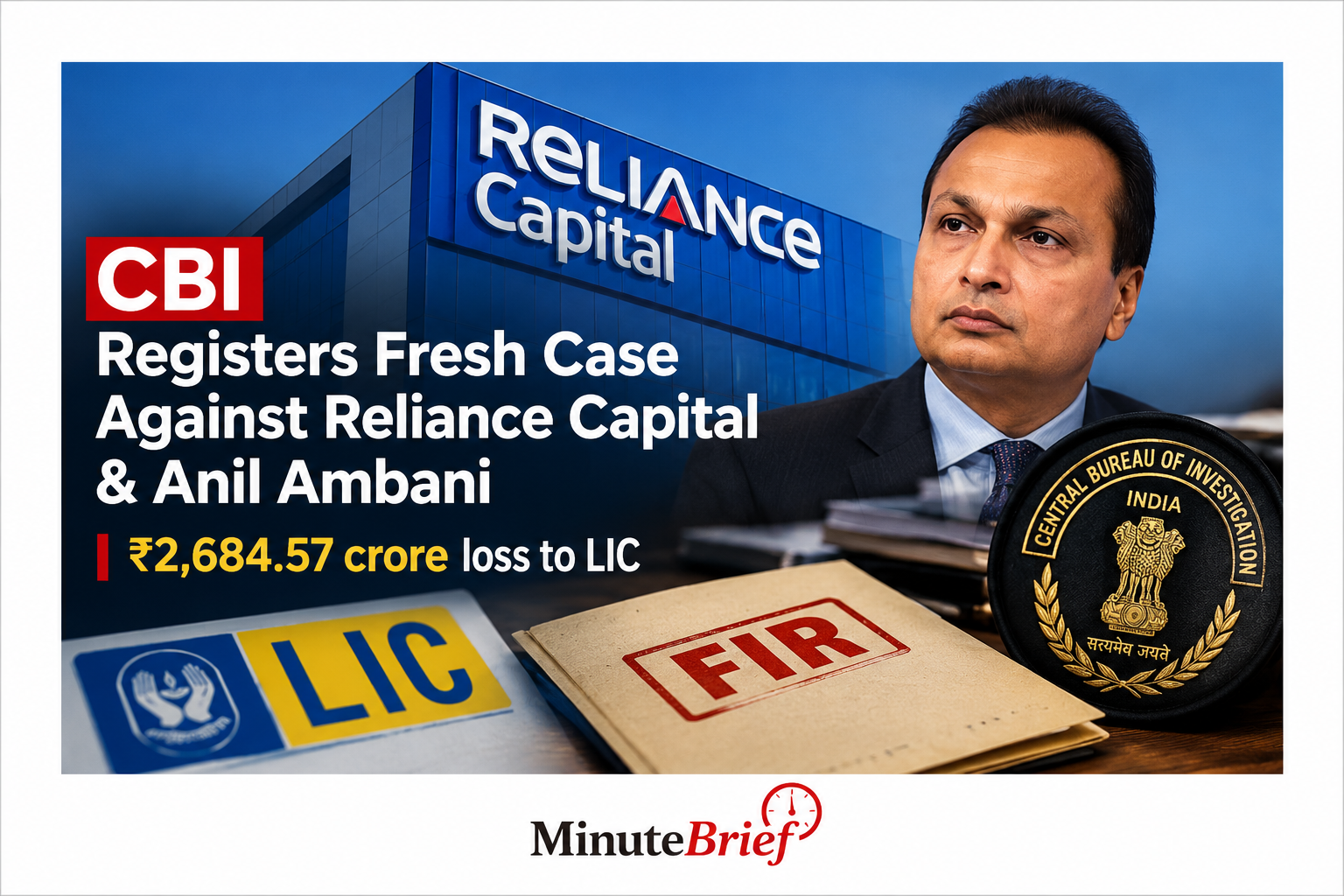 CBI registers fresh case against Reliance Capital, Anil Ambani