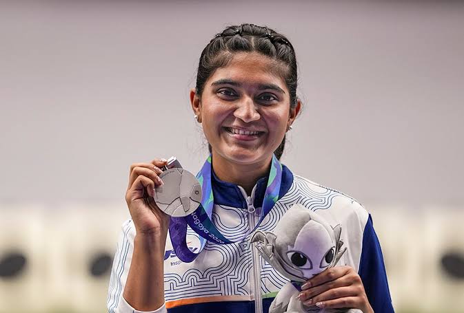Esha Singh Secures Women’s 25m Pistol Silver Medal at 2026 Asian Games After Tense Shoot-Off