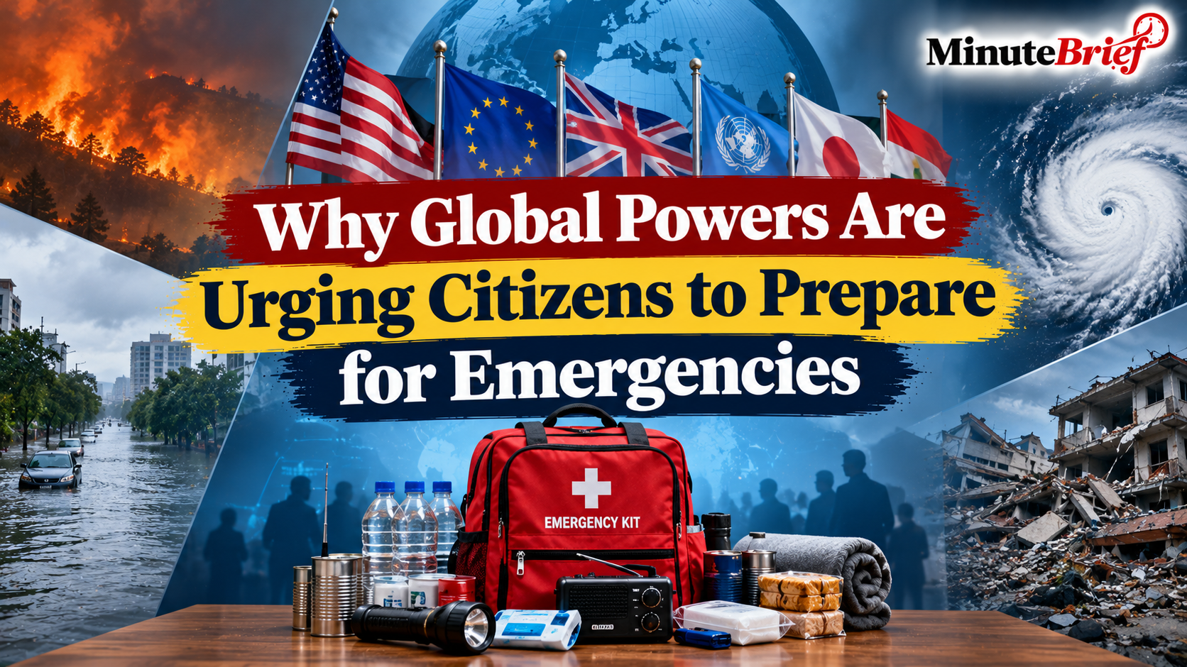 Citizens Urged by World Leaders to Get Ready for Potential Emergencies