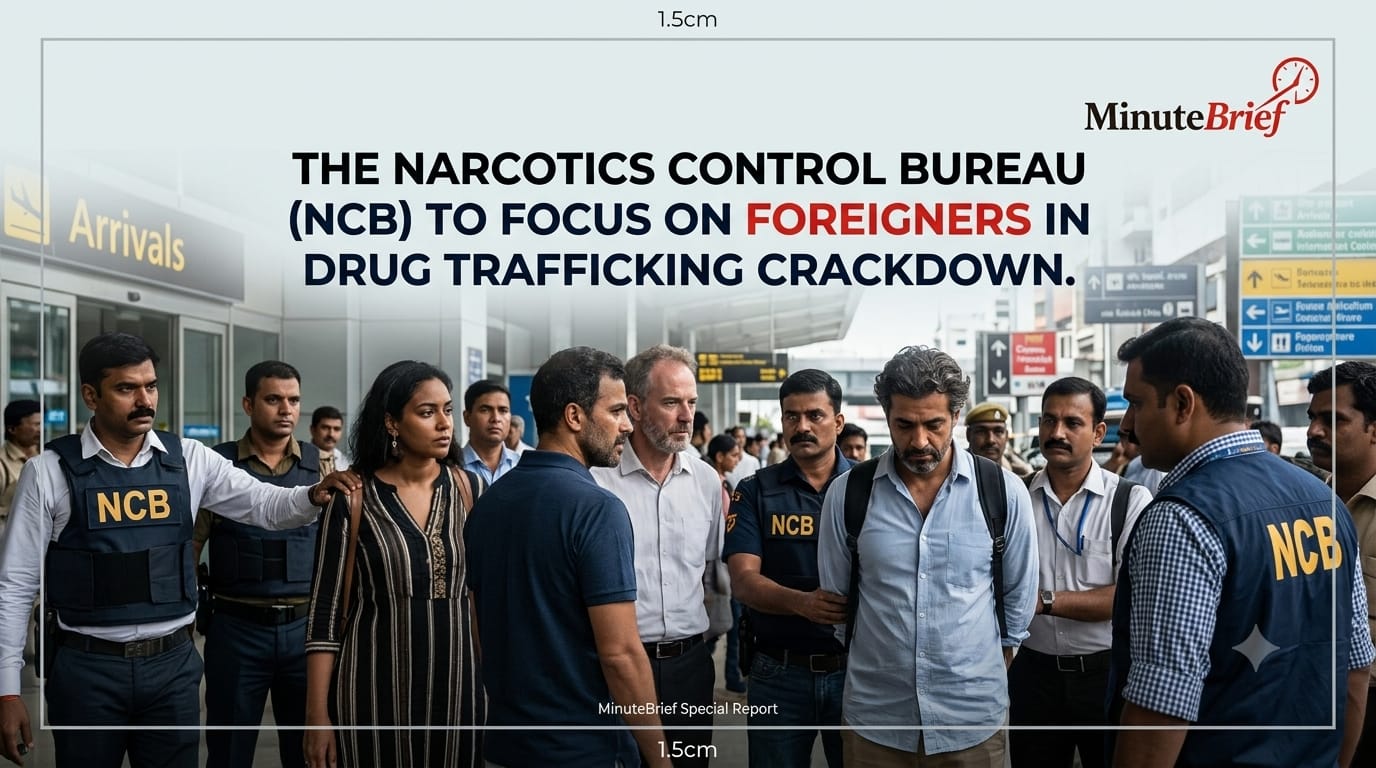 NCB to Focus on Foreigners in Drug Trafficking Crackdown