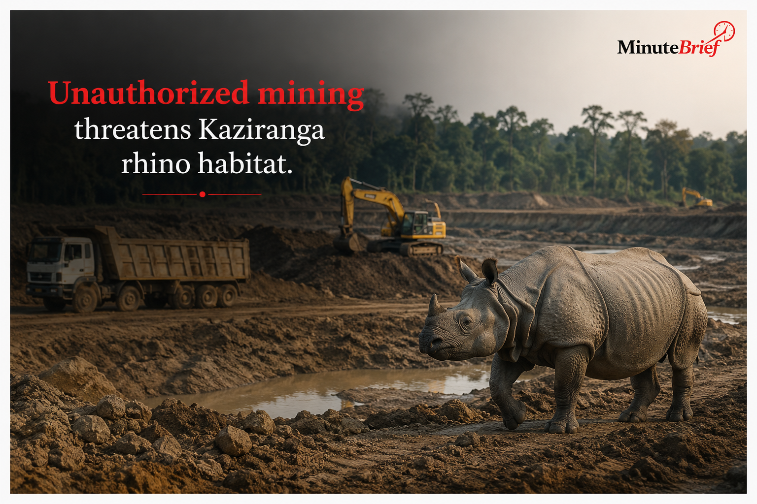 National Green Tribunal (NGT) Petitioned to Stop Riverbed Mining Near Kaziranga