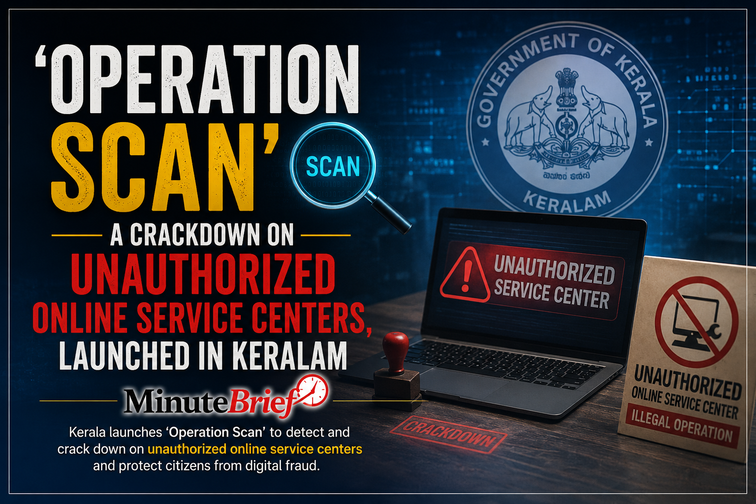 Operation Scan: A Crackdown on Unauthorised Online Service Centres