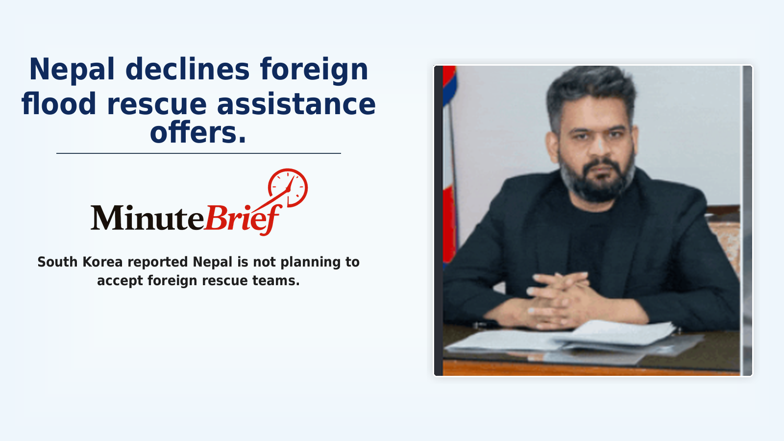 Nepal declines foreign flood rescue assistance offers