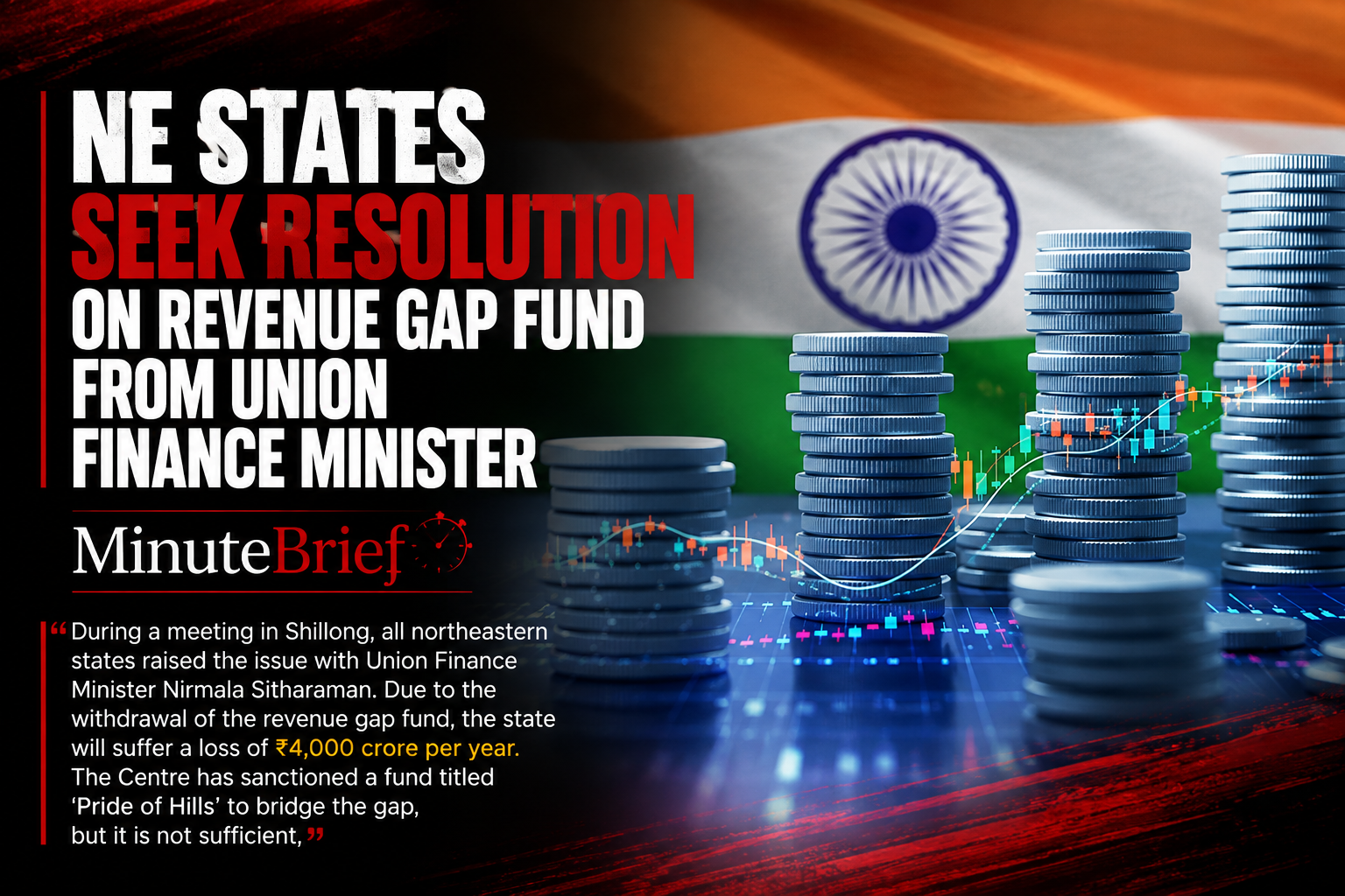 NE States Seek Resolution on Revenue Gap Fund from Union Finance Minister