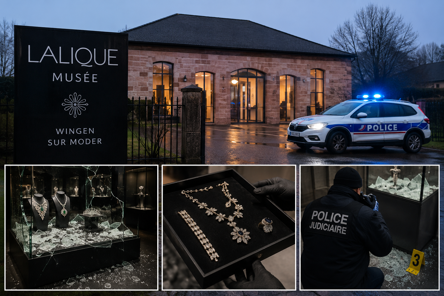 €4 Million Worth of Jewellery Stolen from Lalique Museum in France