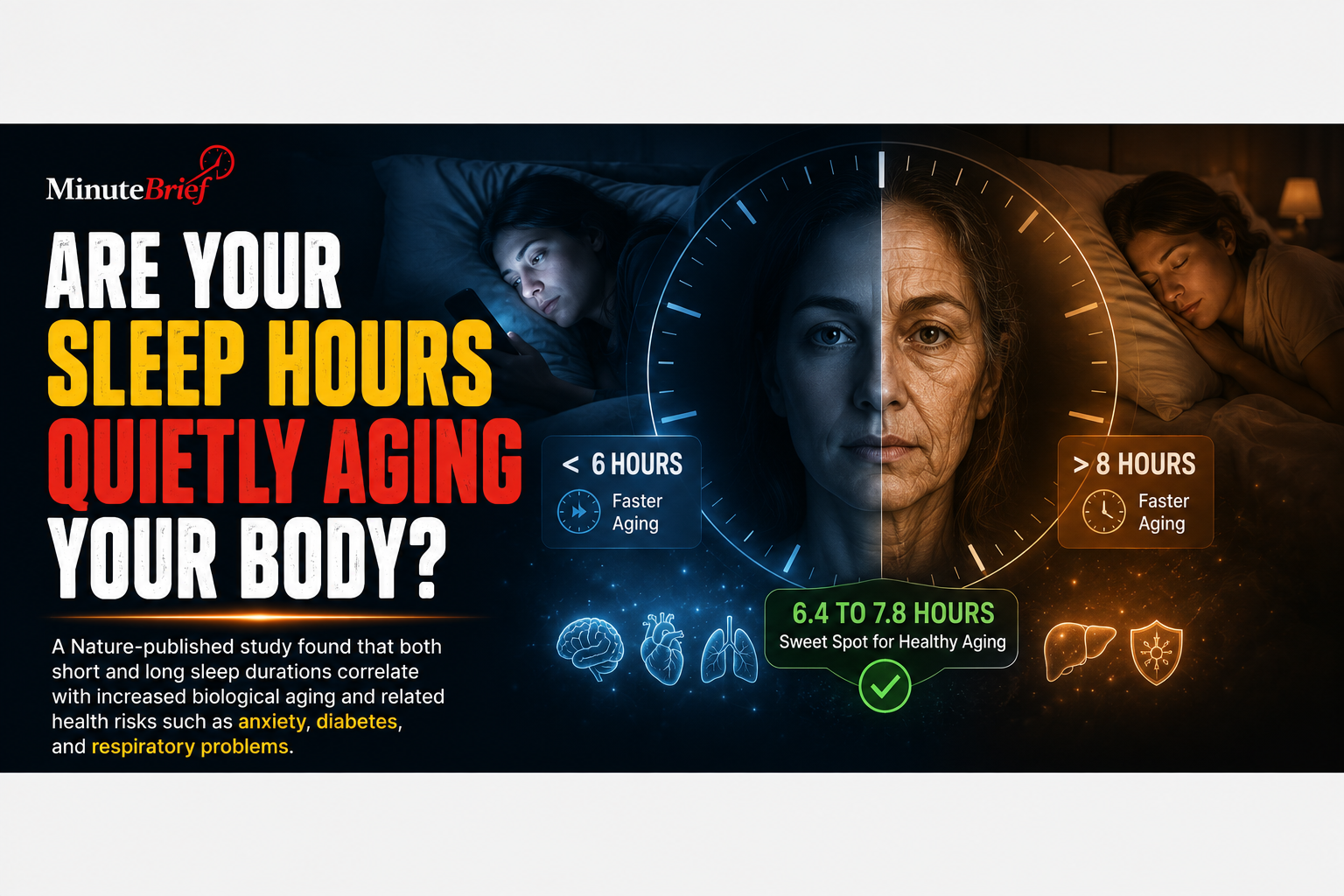 Are Your Sleep Hours Quietly Aging Your Body?