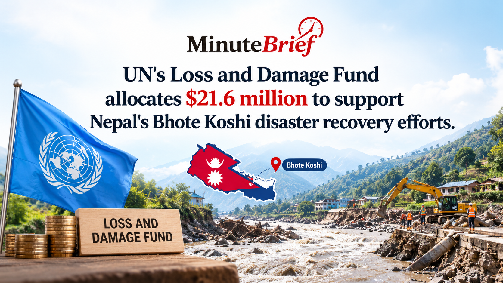 Nepal Receives $21.6 Million in First-Ever Funding from UN's Loss and Damage Climate Fund for Disaster Relief