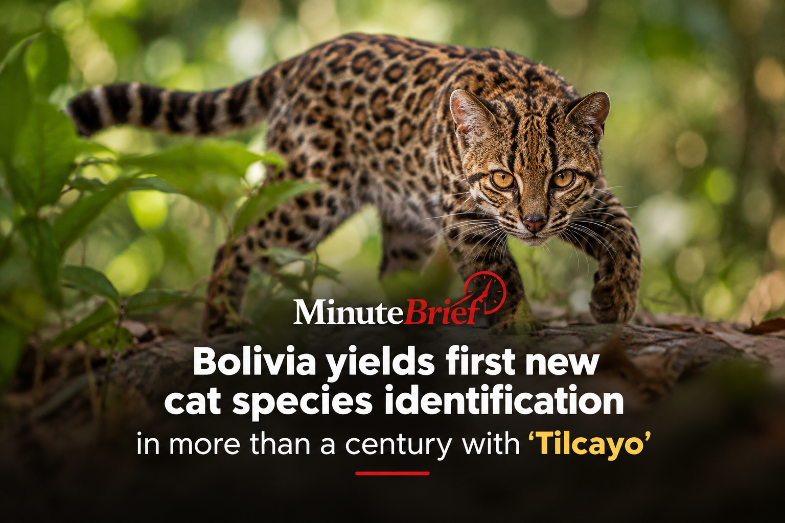 Tilcayo, a Newly Identified Wild Cat Species, Marks First Discovery in Over Centenary