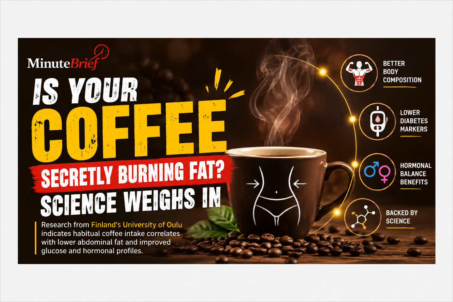 Is Your Coffee Secretly Burning Fat? Science Weighs In
