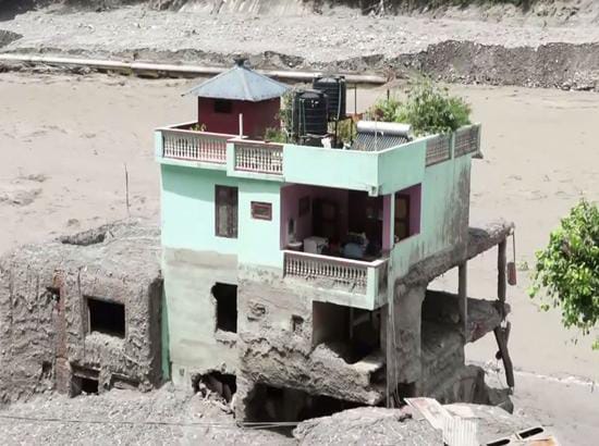 Mint-Green House Survives Devastating Flash Floods in Nepal's Nuwakot District
