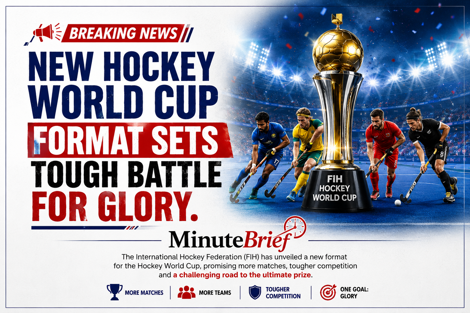 New Hockey World Cup Format Sets Though Battle for Glory
