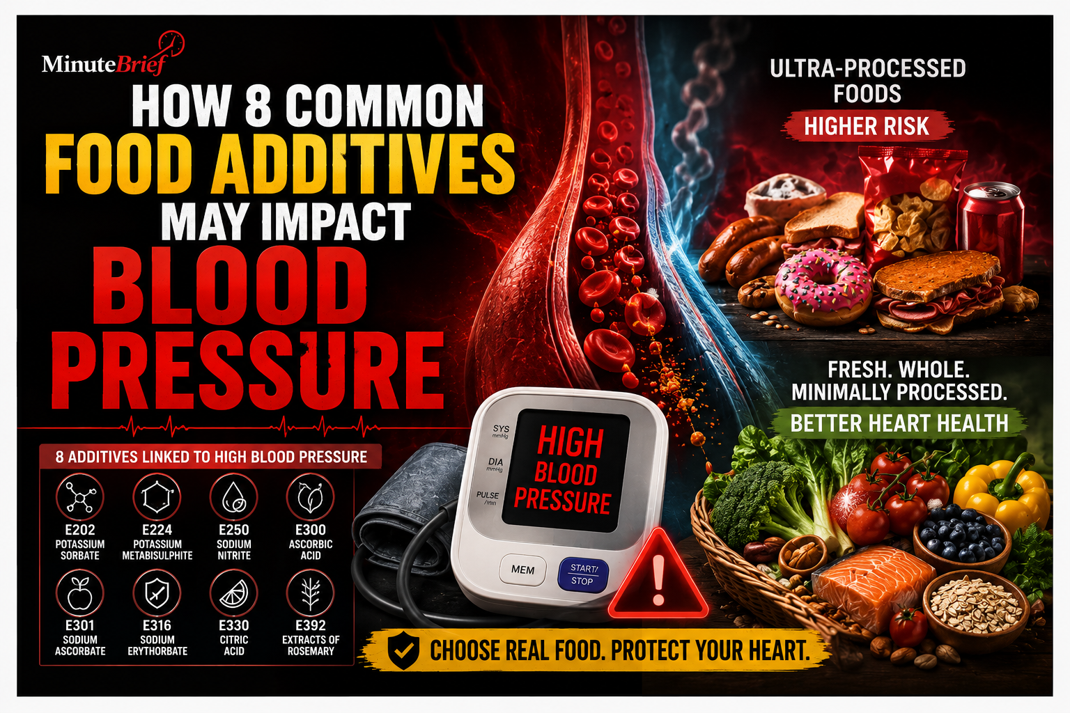How 8 Common Food Additives May Impact Blood Pressure