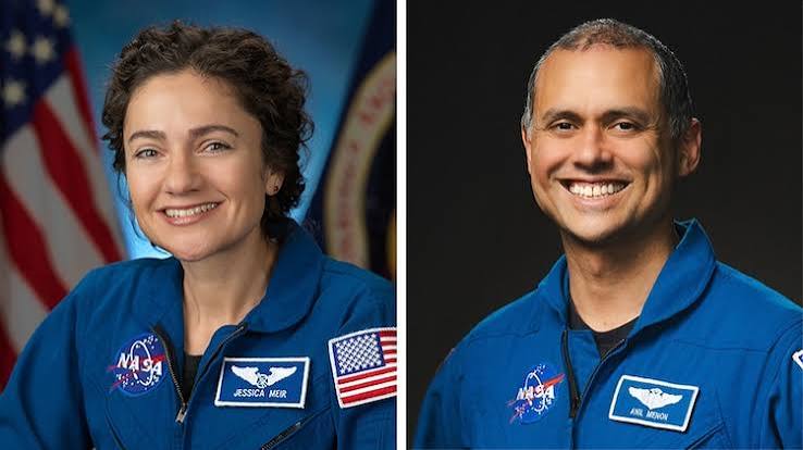 NASA Astronauts Anil Menon, Jessica Meir Completed Spacewalk to upgrade ISS