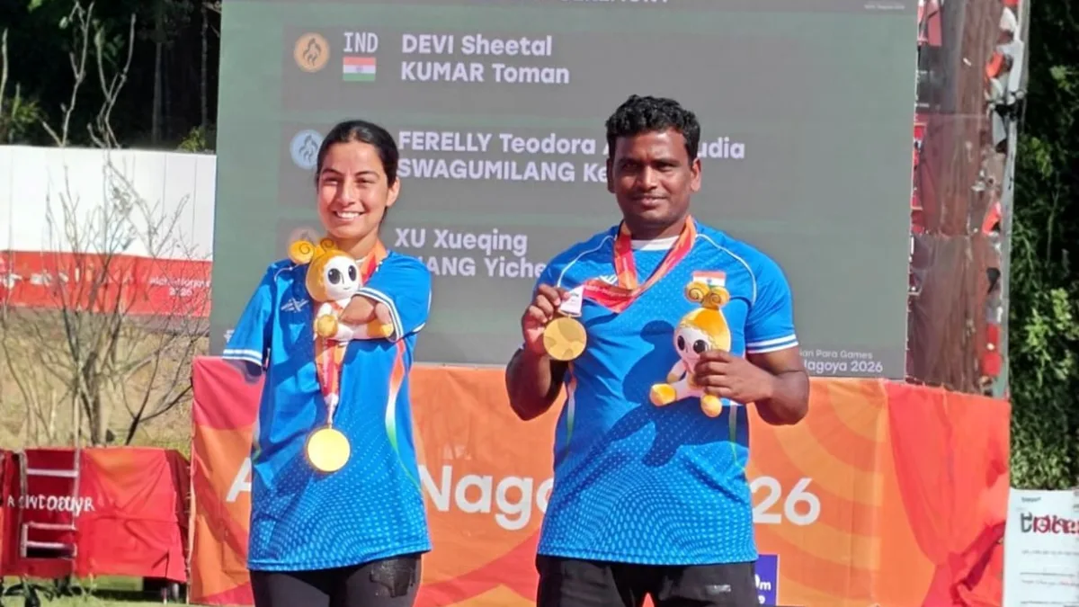 Sheetal Devi and Toman Kumar Secure Historic Para Archery Gold at Asian Para Games 2026