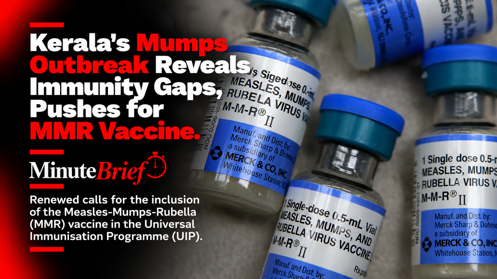 Kerala's Mumps Outbreak Reveals Immunity Gaps, Pushes for MMR Vaccine