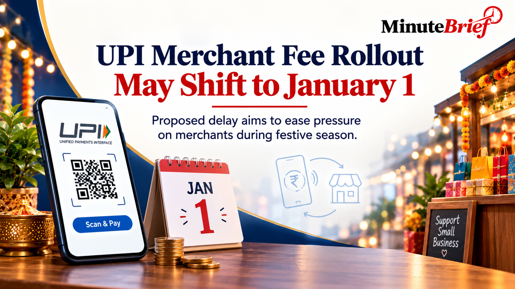 UPI Merchant Charge Pushed to January