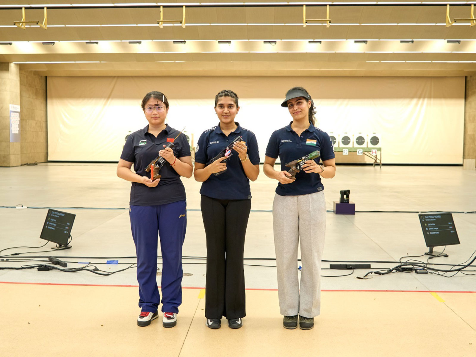 ISSF World Cup 2026: Esha Singh Wins 25m Pistol Gold, Manu Bhaker Takes Bronze in Hangzhou