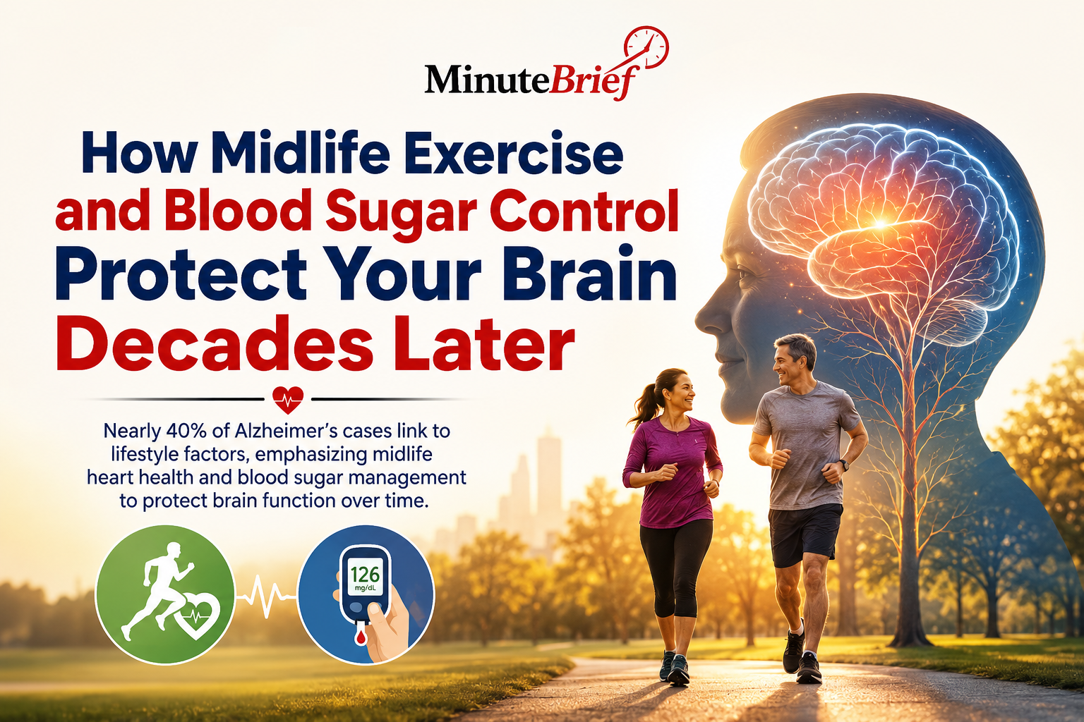 How Midlife Exercise and Blood Sugar Control Protect Your Brain Decades Later