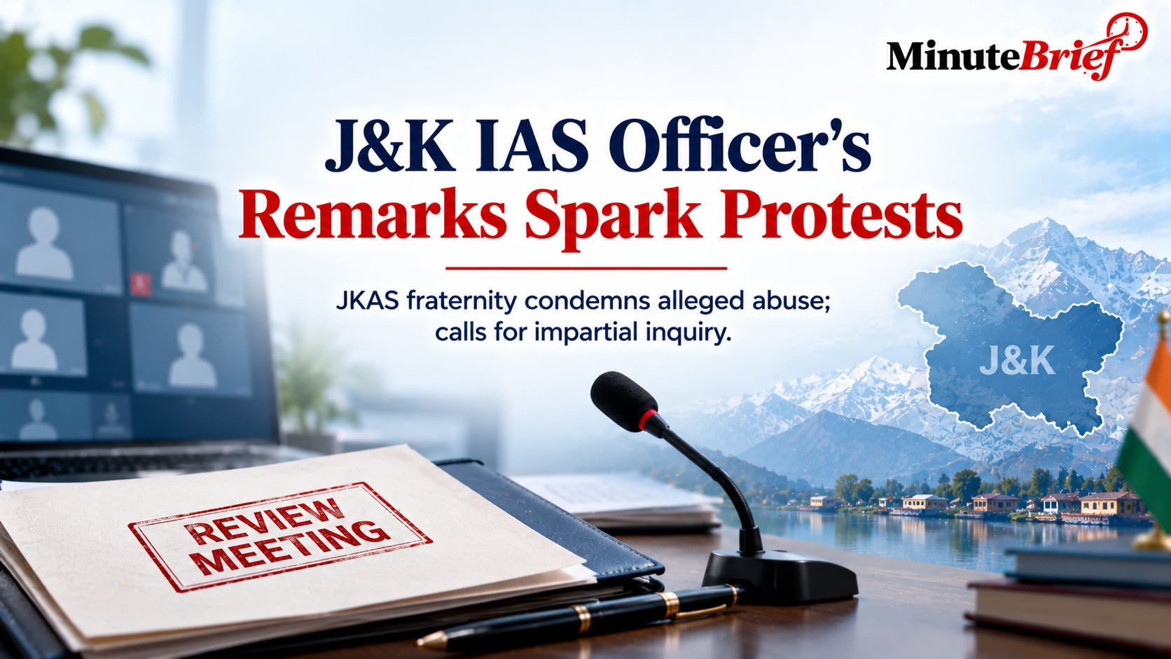Massive Controversy Erupts in J&K After IAS Officer Abuses Junior Woman Officer During Official Meeting
