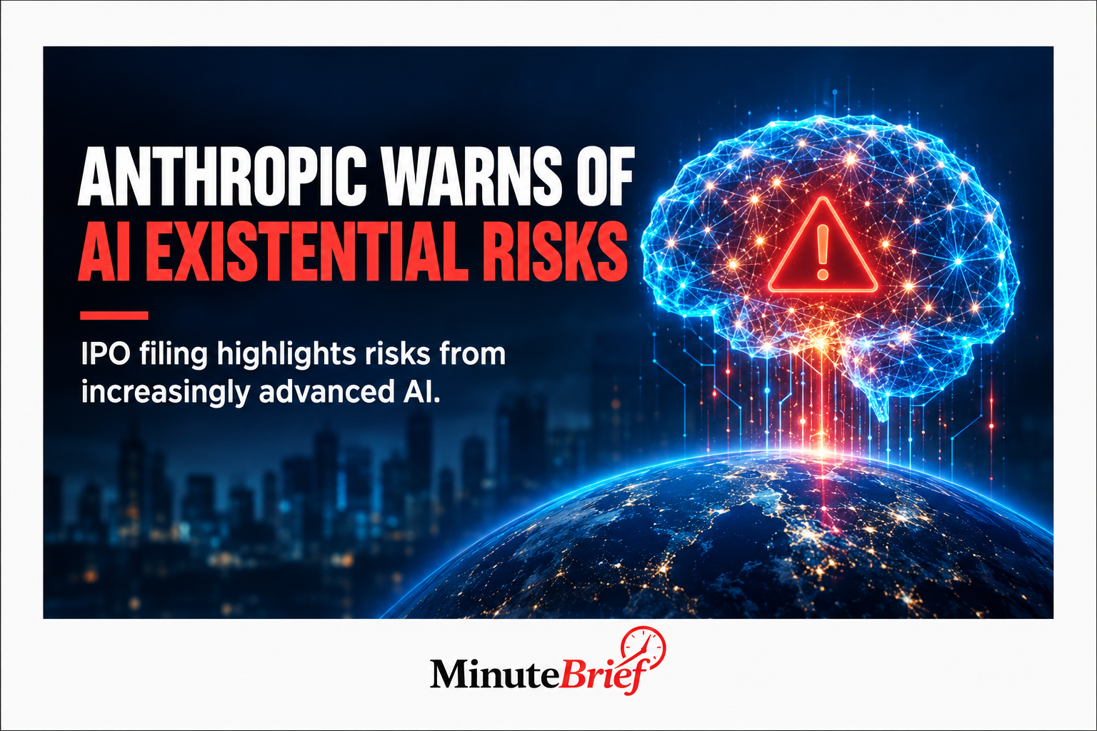 Anthropic warns AI may pose existential risks in IPO filing