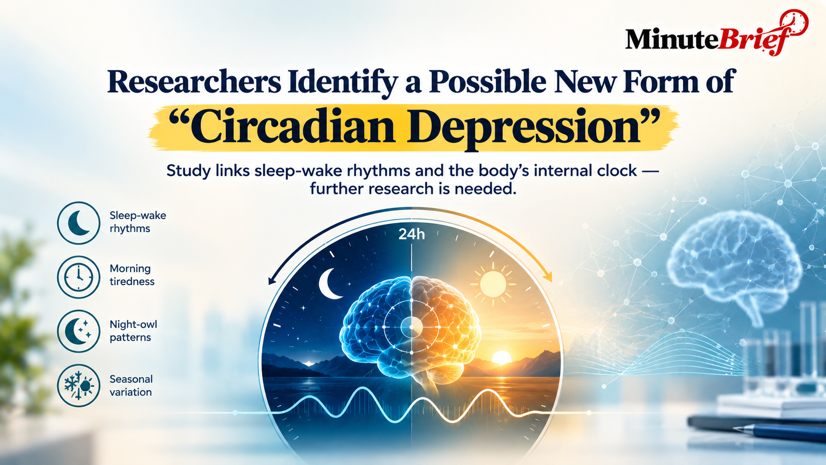 Researchers Identify "Circadian Depression," a New Subtype Linked to the Body's Internal Clock