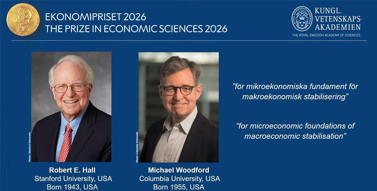 Robert E. Hall and Michael Woodford Win 2026 Nobel Prize in Economics