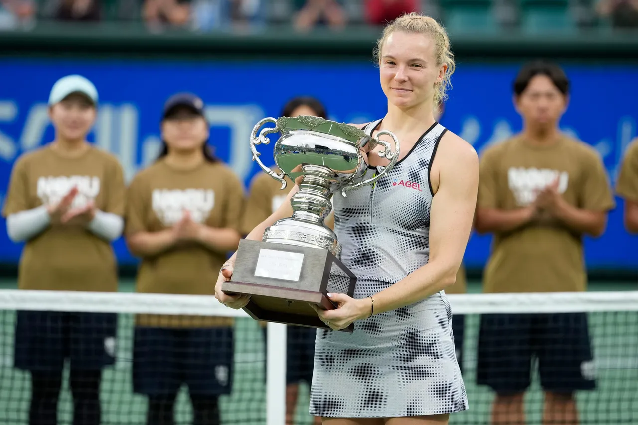 Kateřina Siniaková Clinches Victory at Japan Women's Open 2026