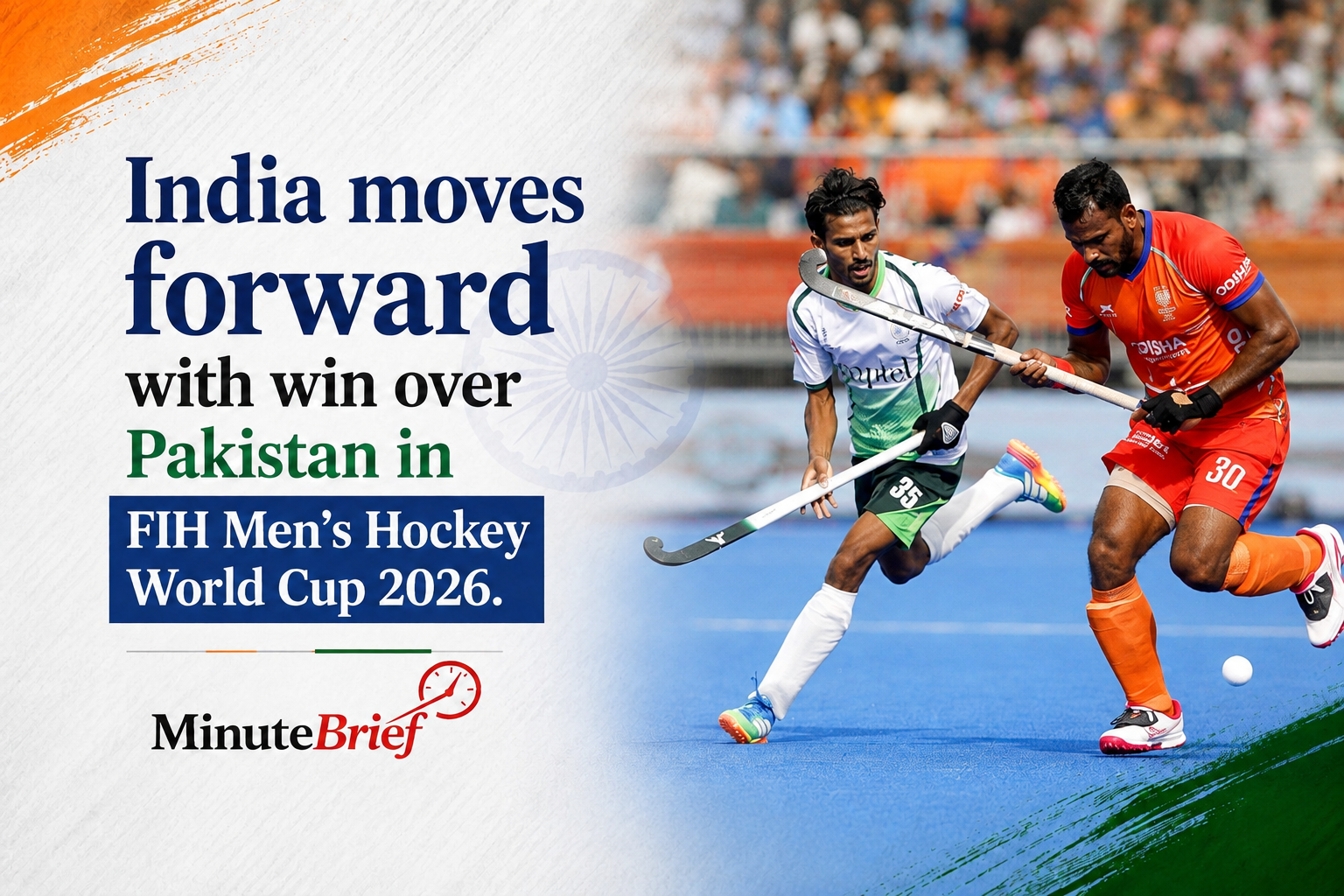 India Secures Victory Over Pakistan with Strong Penalty Corner Performance to Advance in Men's Hockey World Cup 2026