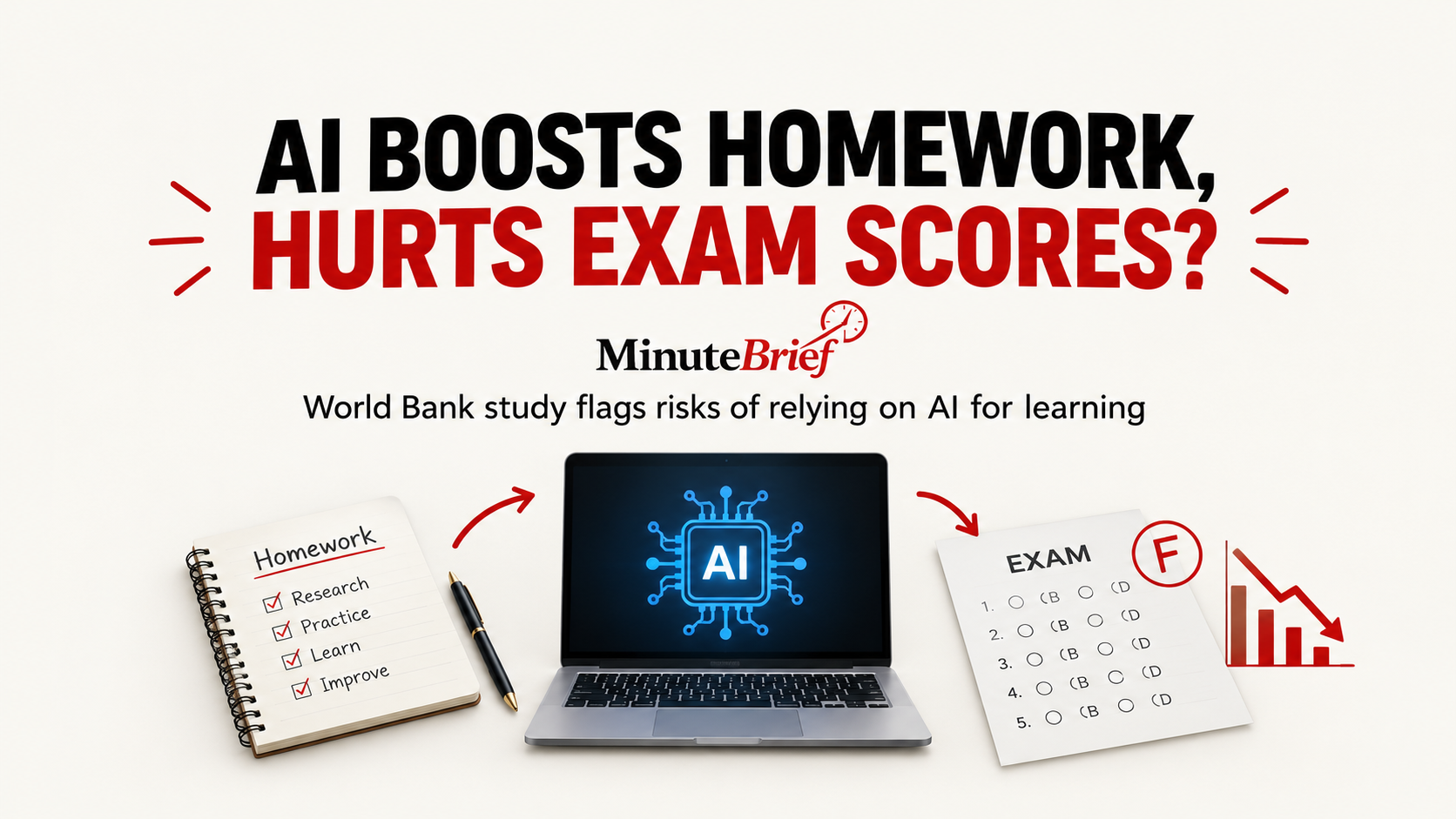 World Bank: Students Using AI Boosts Homework Performance While Undermining Exam Results