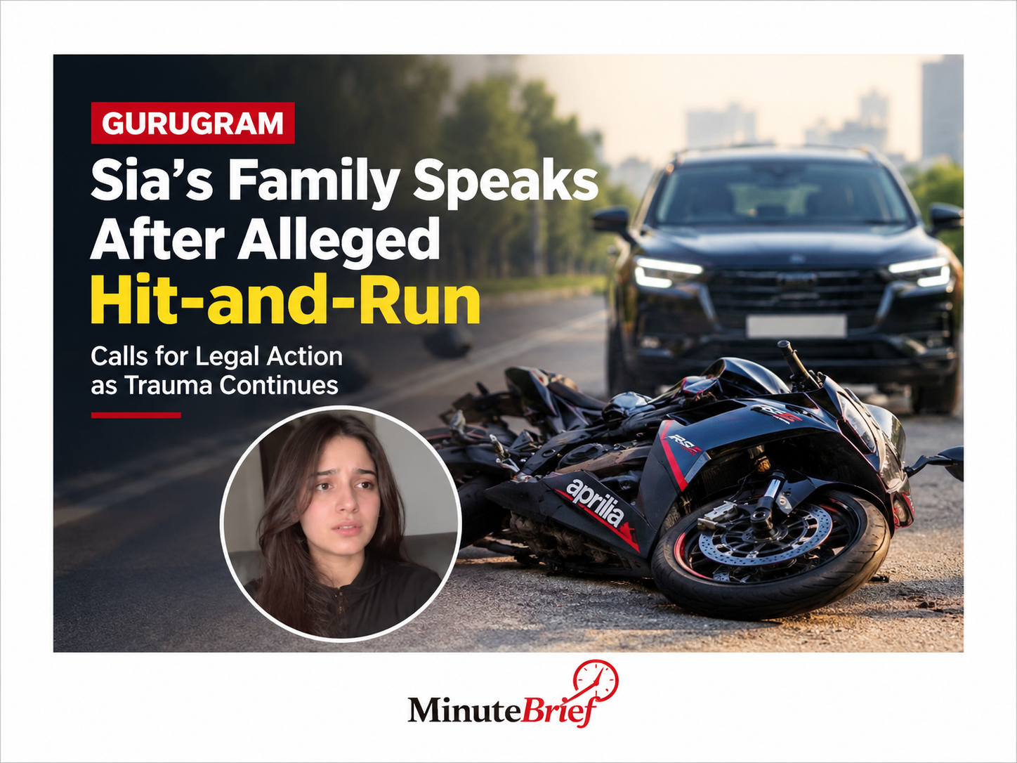 Gurugram biker's family speaks out after hit-and-run incident