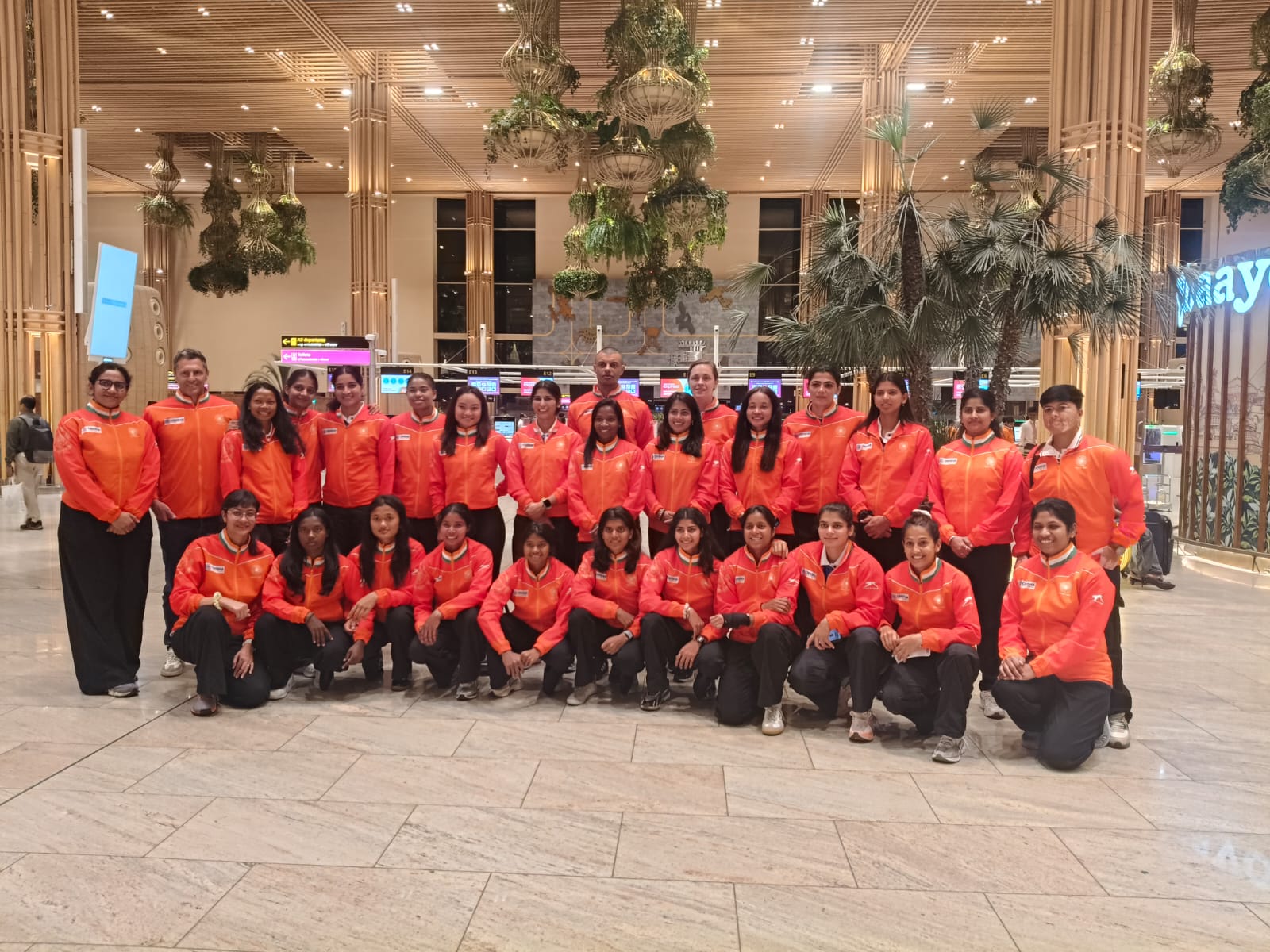 Indian Women's Hockey Team Travels to Europe Ahead of 2026 World Cup
