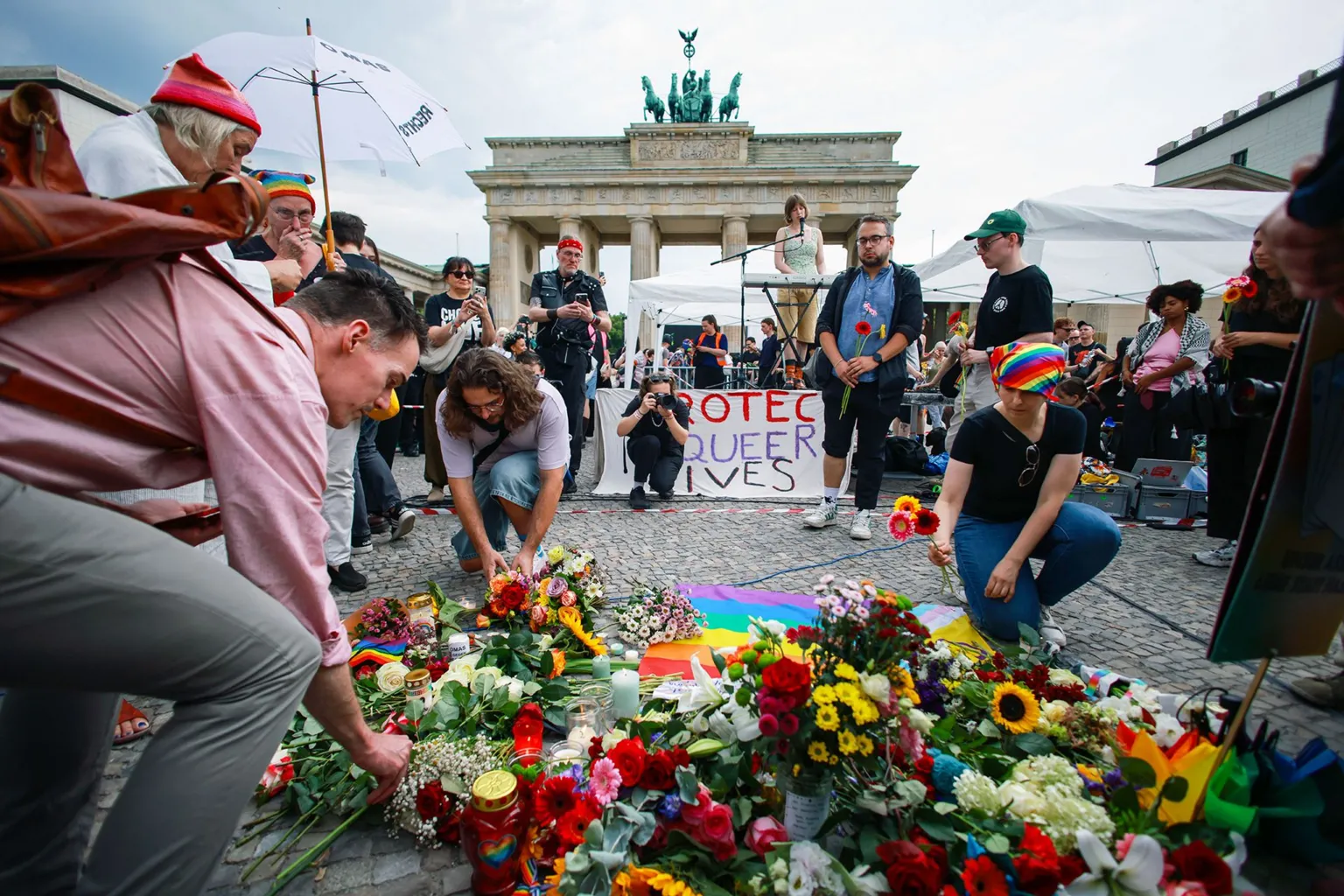 Police Kill Knife-Wielding Suspect in Berlin Pride Attack