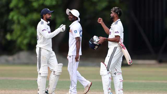 India wins warm-up cricket against Sri Lanka with clinical performance