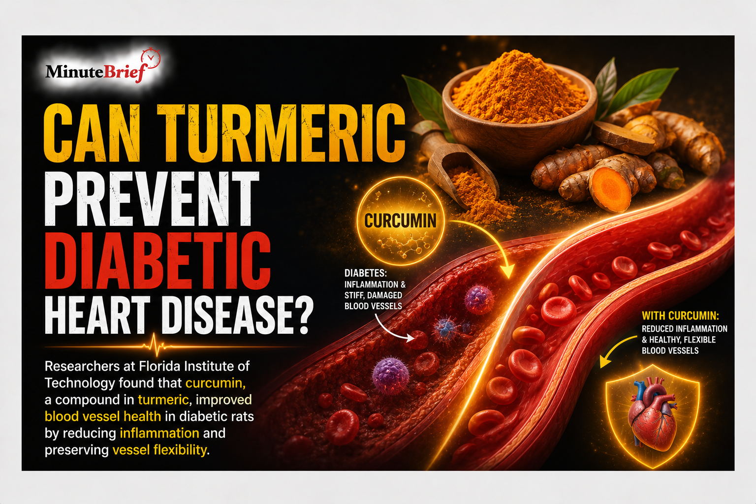 Can Turmeric Prevent Diabetic Heart Disease?