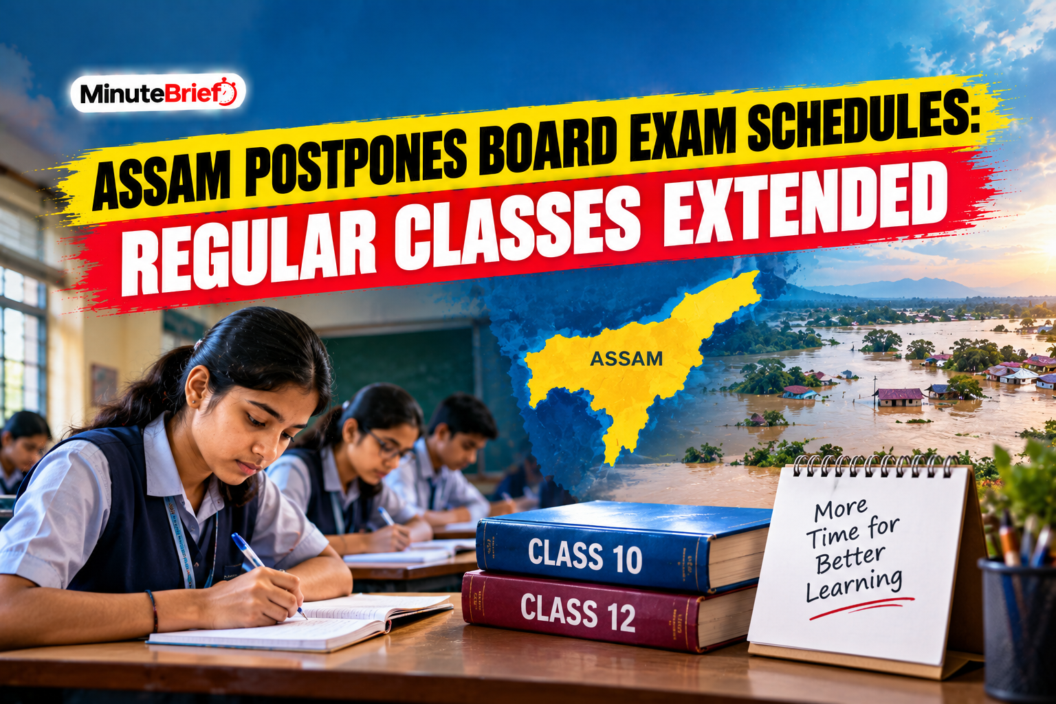 Assam Postpones Board Exam Schedules: Regular Classes Extended