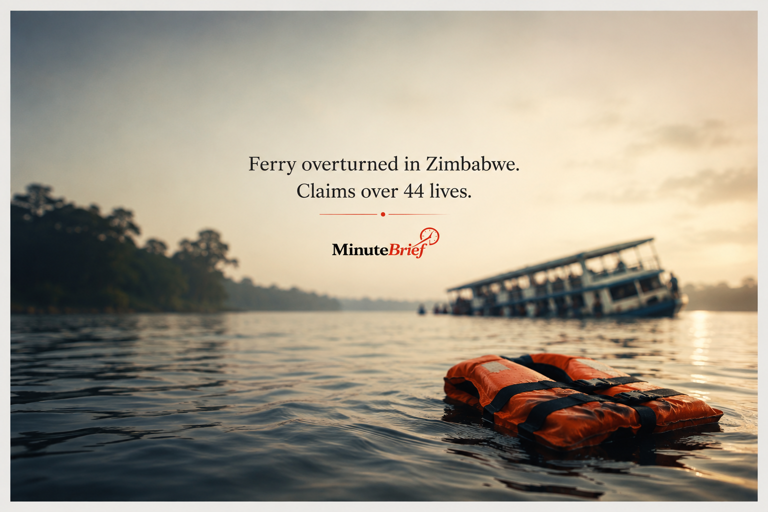Tragic Ferry Overturned on Lake Kariba in Zimbabwe Claims Over 44 Lives