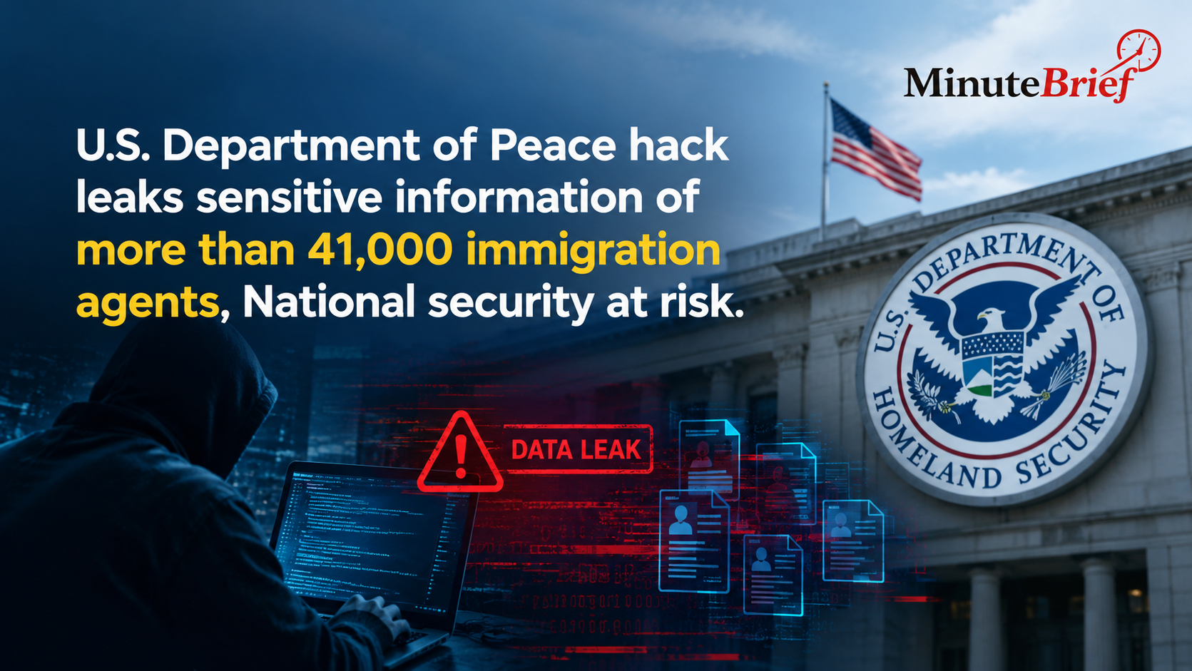 Over 41,000 US DHS Immigration Agents’ Personal Data Exposed in Major Security Breach