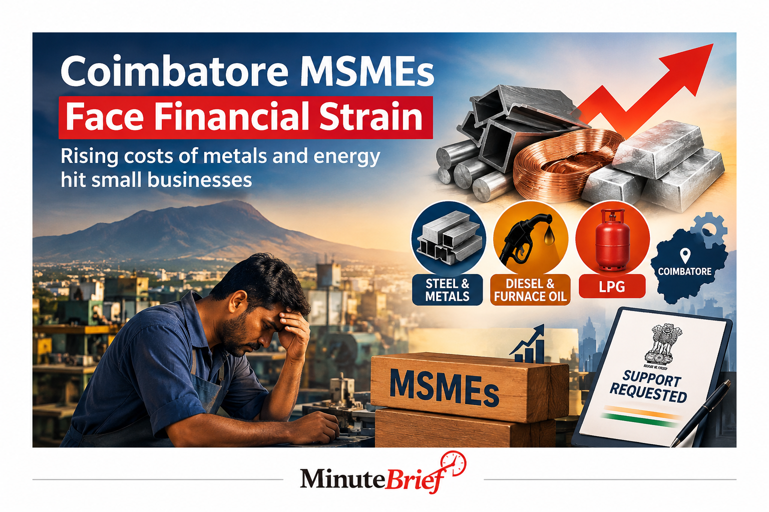 MSME Sector Calls for Import Duty Reduction to Curb Steel Price Surge