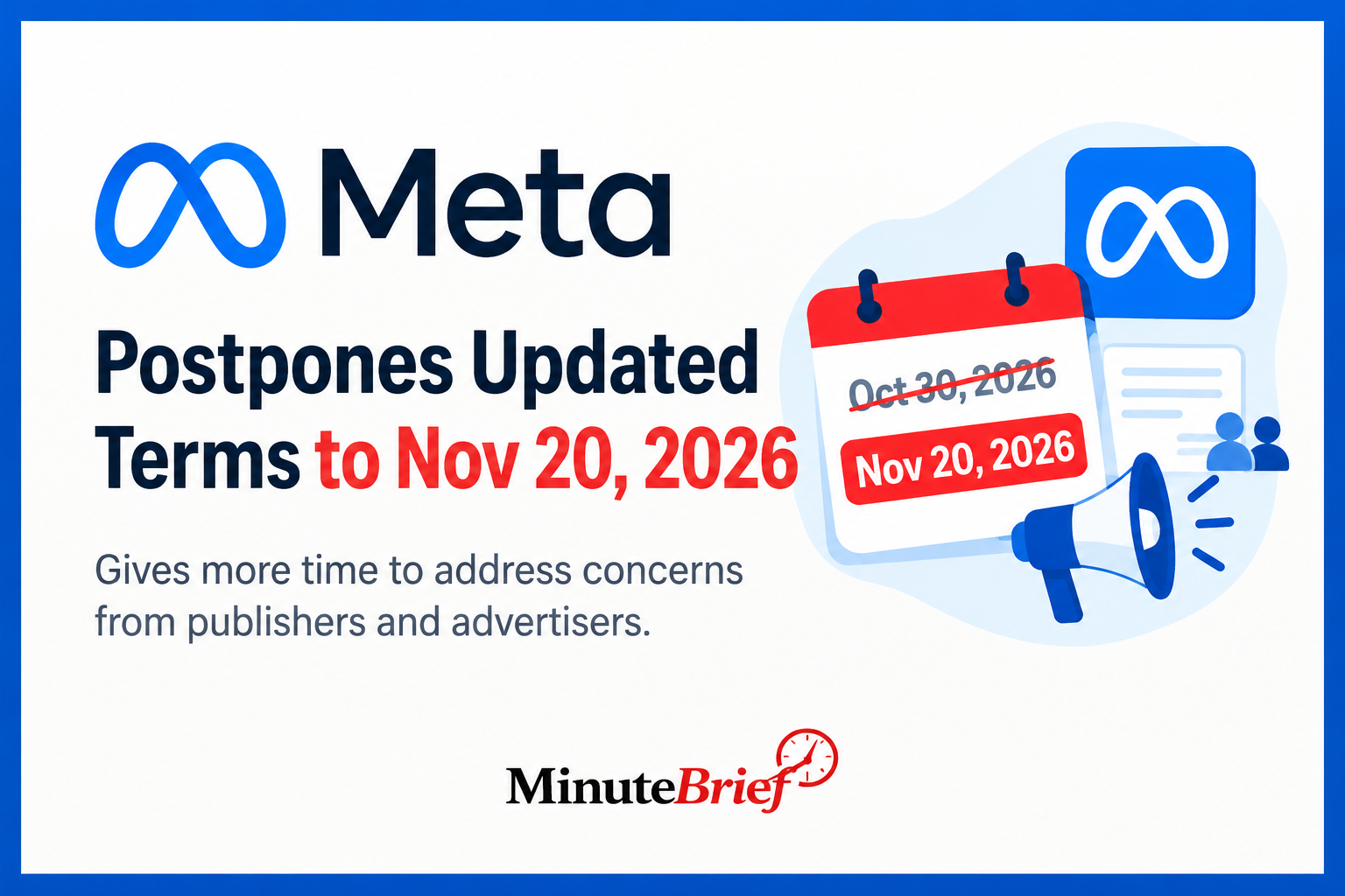 Meta Delays New Commercial Terms Following EU and UK Complaints