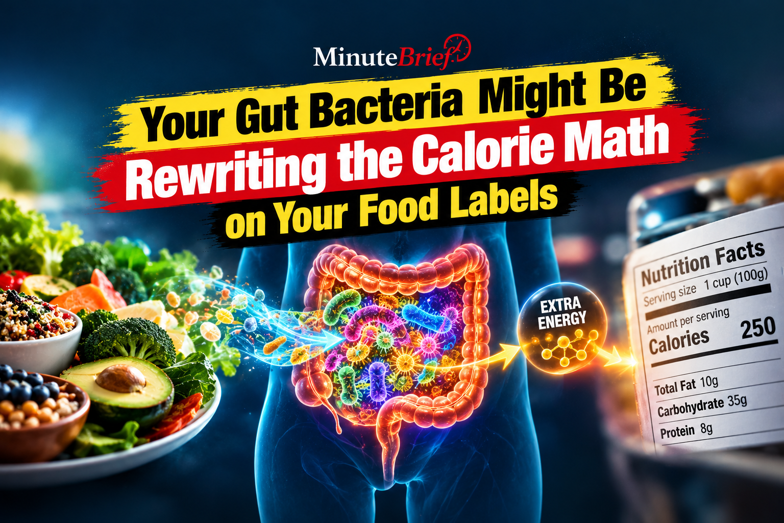 Your Gut Bacteria Might Be Rewriting the Calorie Math on Your Food Labels