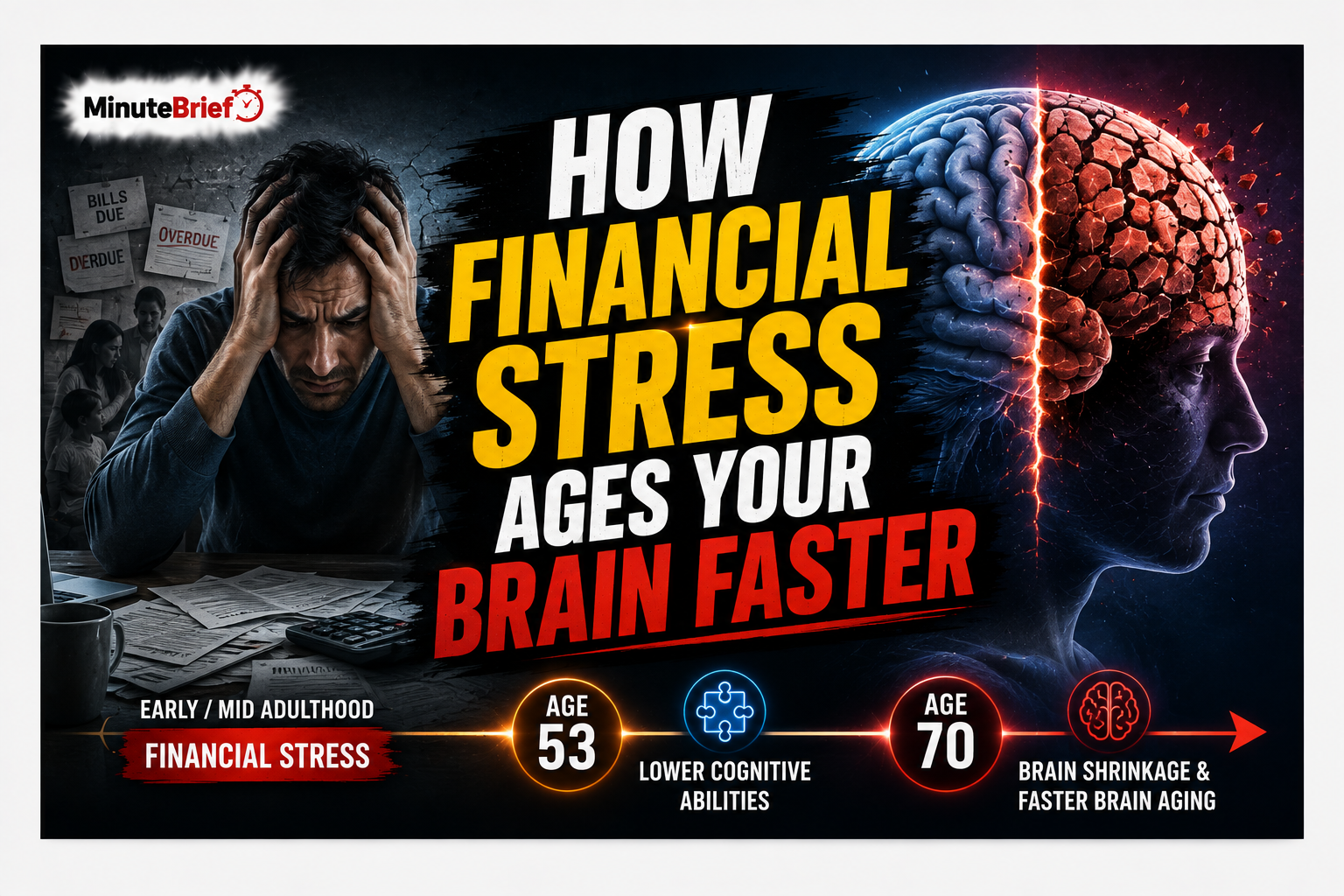 How Financial Stress Ages Your Brain Faster