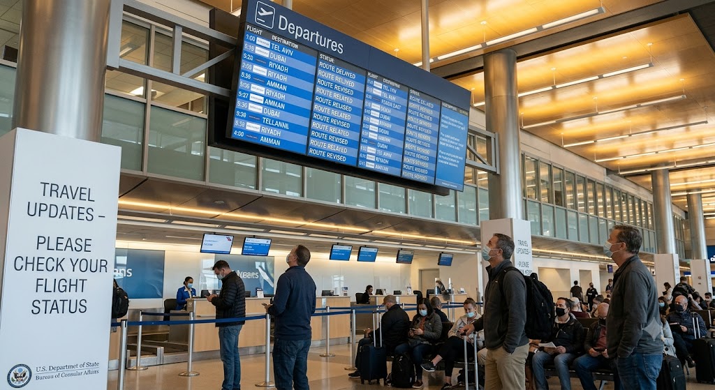 US State Department Urges Americans to Leave Middle East Amid Security Threats