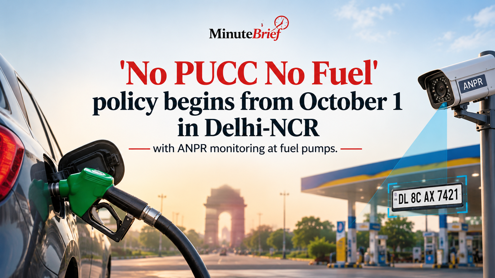 Strict Pollution Control Measures Begin in Delhi-NCR as No PUCC No Fuel Rule Goes Live From October 1